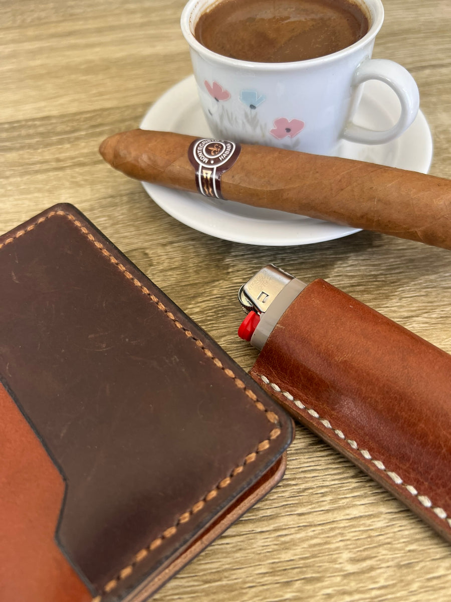 The Hera Wallet and Lighter Case