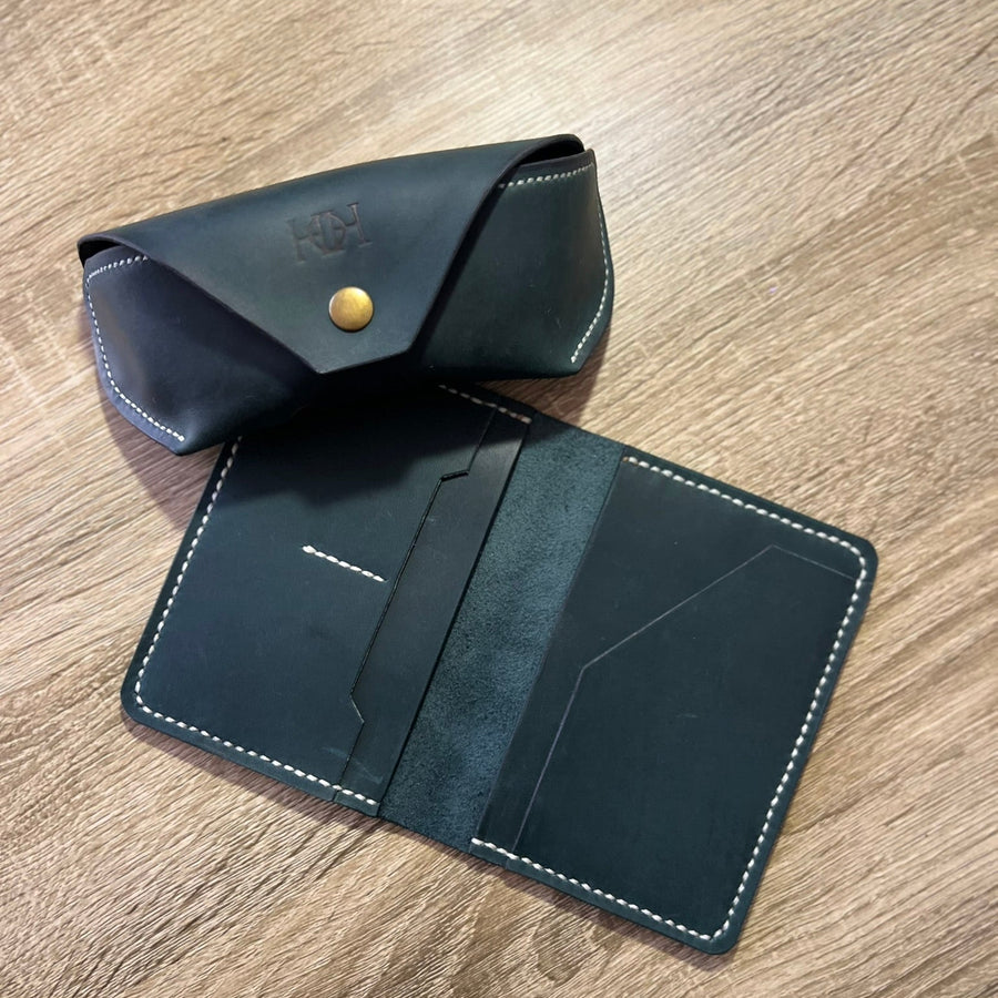 The Hera Passport Case and Glasses Case